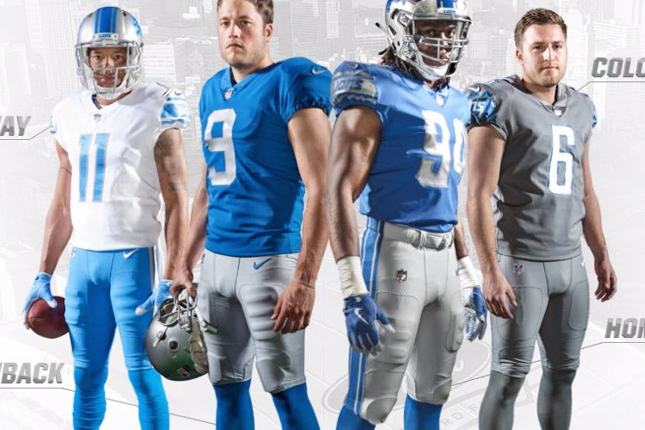 Team Spotlight Detroit Lions Cheerleaders New Uniform - vrogue.co