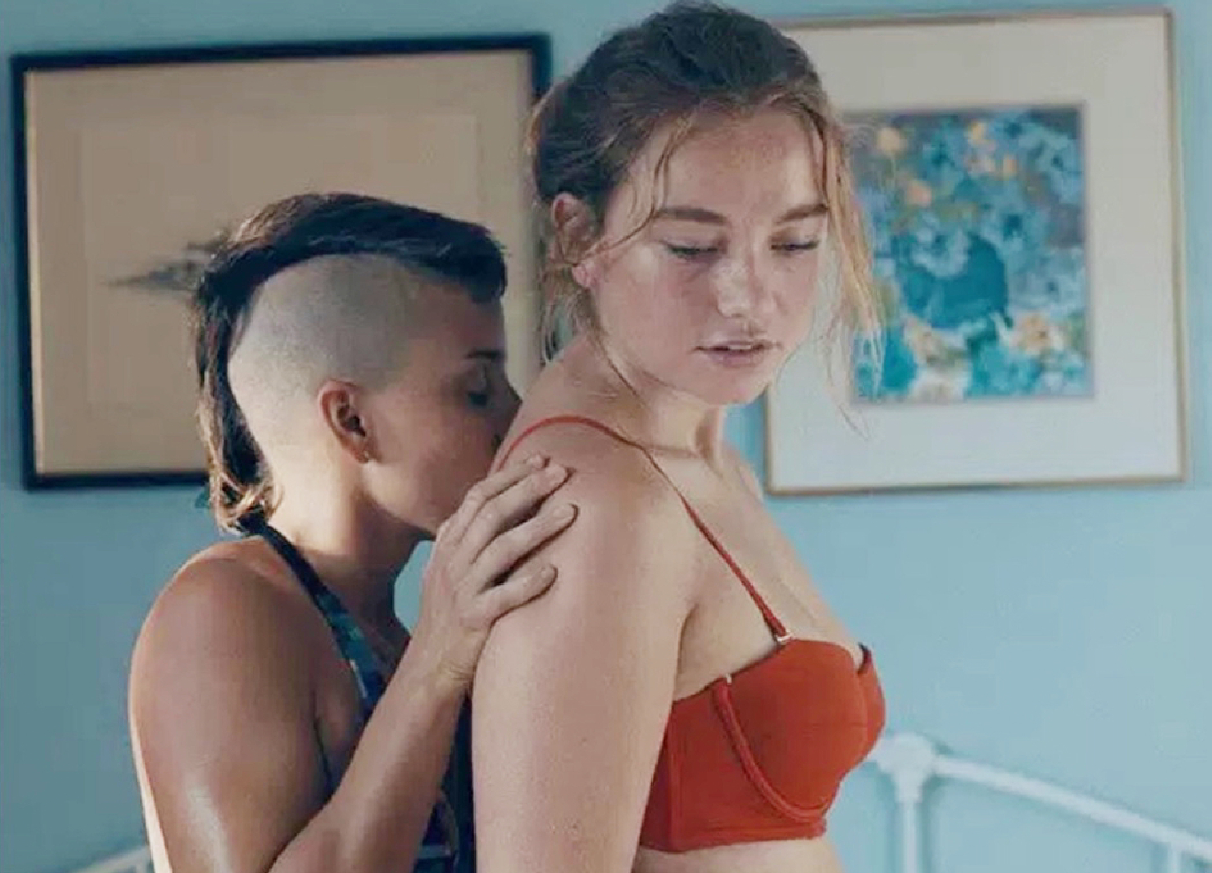 Malic White and Jessie Pinnick in "Princess Cyd"