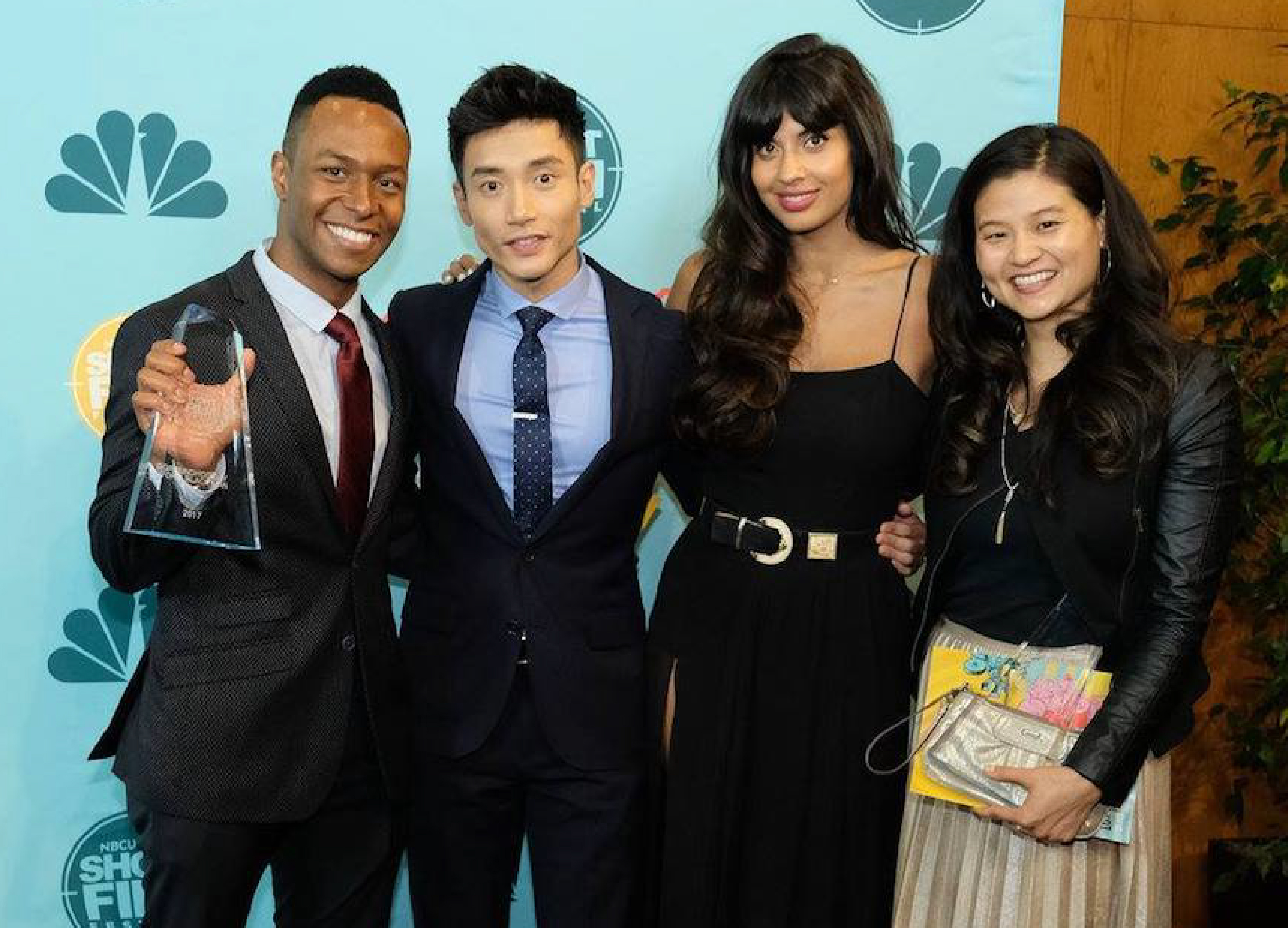Burl Mosely, Manny Jacinto, Jameela Jamil, Cynthia Kao