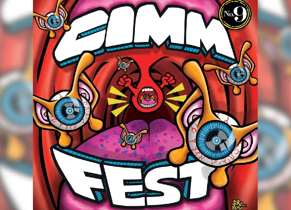 Official CIMMfest No. 9 poster by Gary Kuzminski