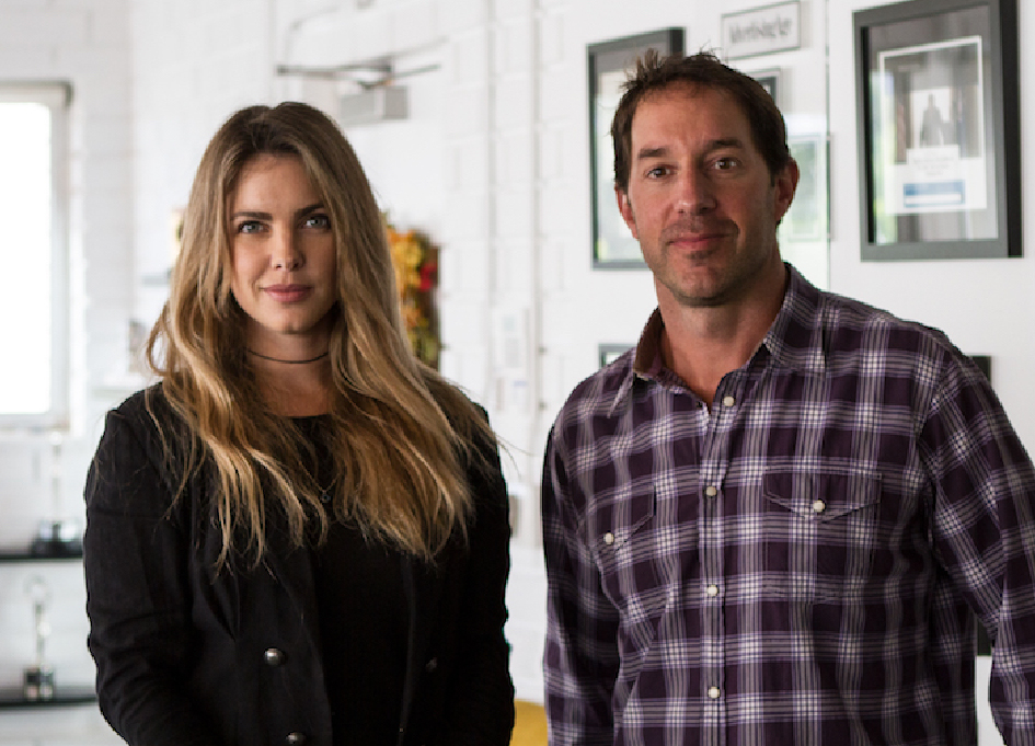Becky Ginos and Mike Parseghian