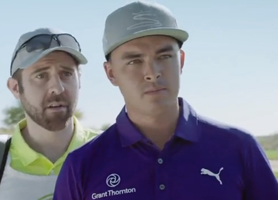 Rickie Fowler in "Jargon Caddie" by gyro Chicago/Denver for Grant Thornton