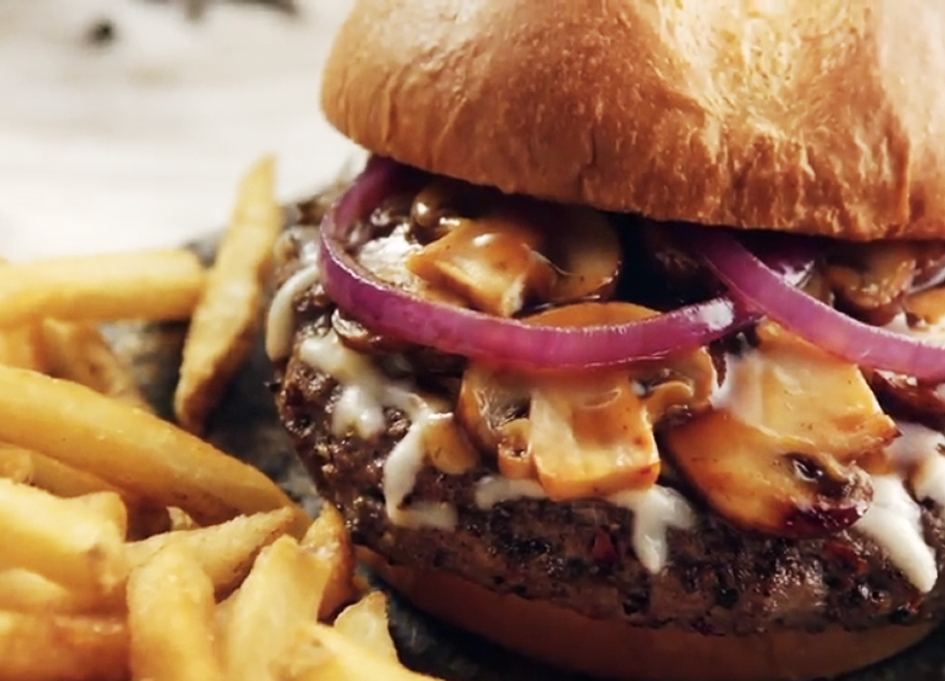 Gorgeous food shots help form a running theme