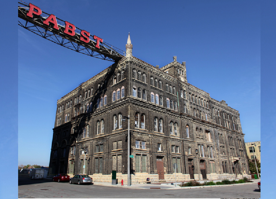 The old Pabst Brewery