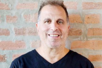 Composer, producer, and health-beverage-maker Ira Antelis