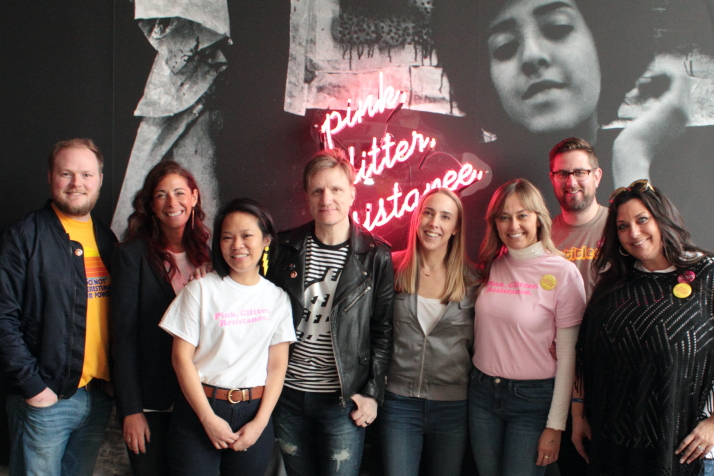 (Some of) the pop-up team: Eric Lessens, Liz Taylor, Nok Sangdee, Kevin Grady, Lauren Smallwood, Brooke Ward, John Potter, Jeannine Aniol