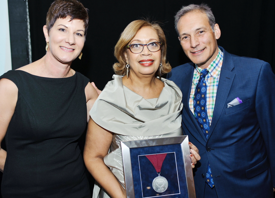 Lisa Jillson, Fay Ferguson, and Rocco Smeriglio