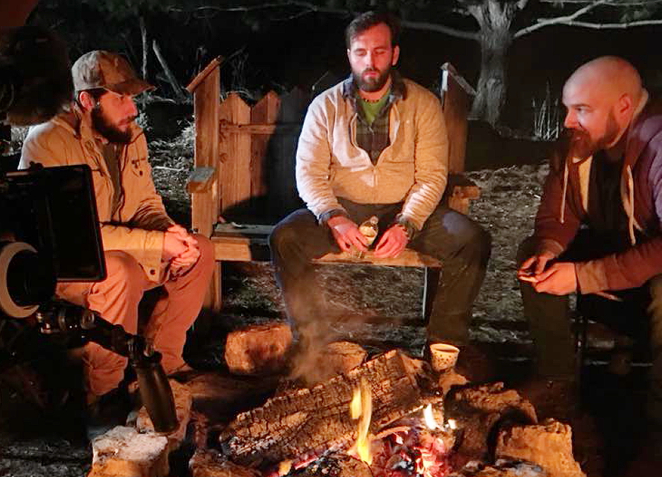 On location with JJack Productions' "Hunting God"