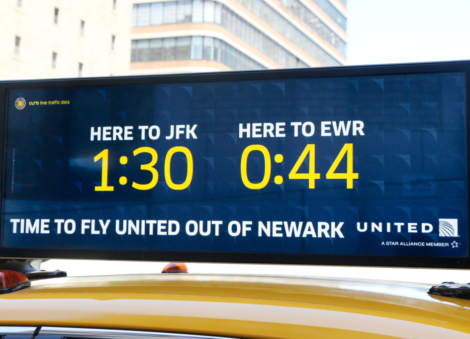"Real-Time Taxi Top"