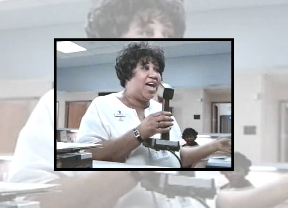 Aretha in a spot for Prodigy Internet