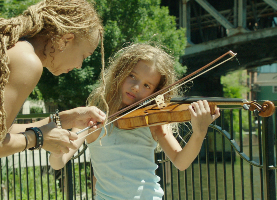 Anne Harris and Reese Harley in "The Musician"