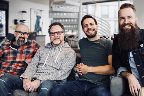 Scott Smith, Aaron Kiser, Steve Wood, and Mike Regan
