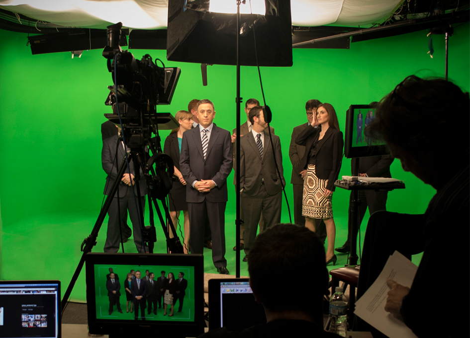 Action on the set at Post Meridian