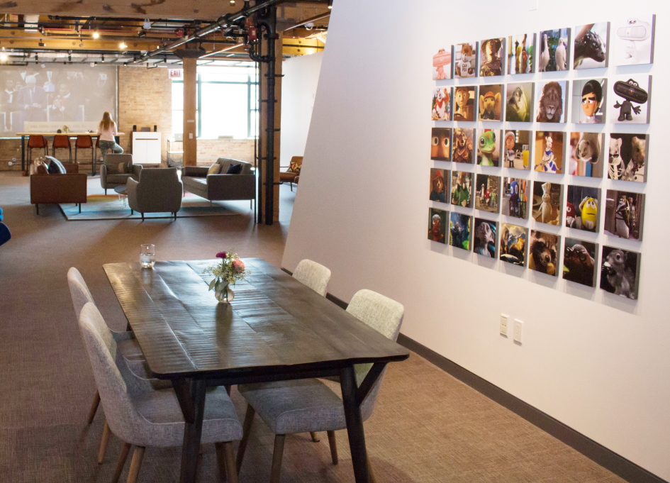 "The Zoo" at Framestore's Chicago office