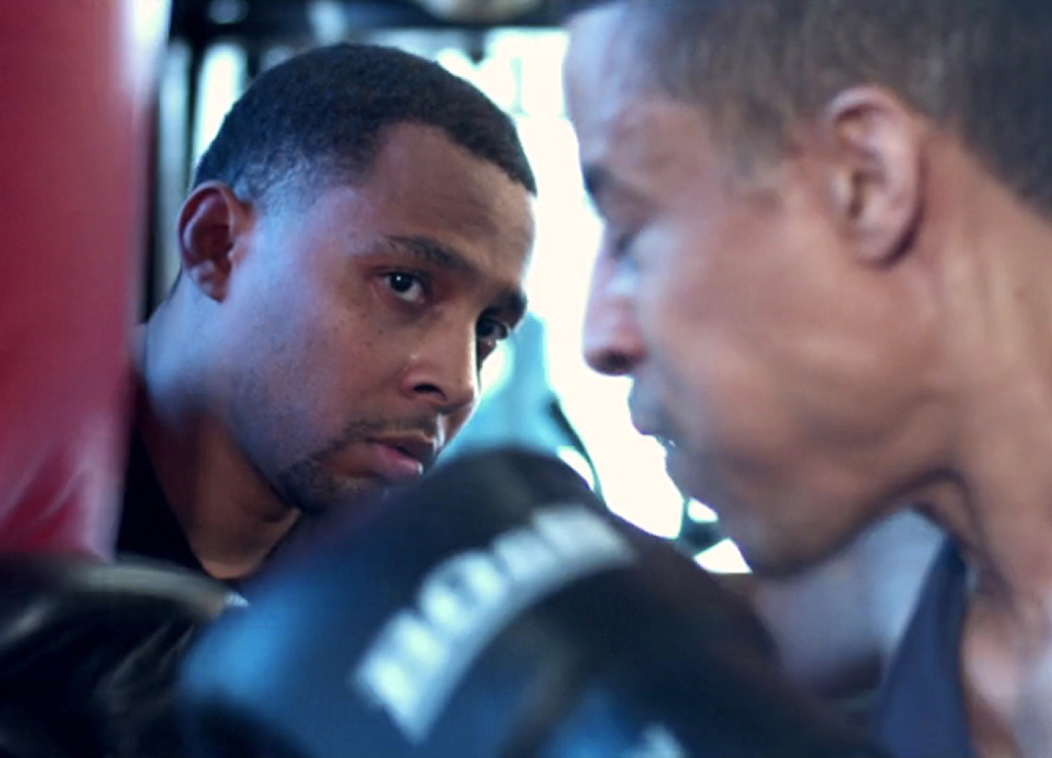 Will Thompson and Mark Taylor as brothers Marcus and Chris LaFair in "Related Destiny"