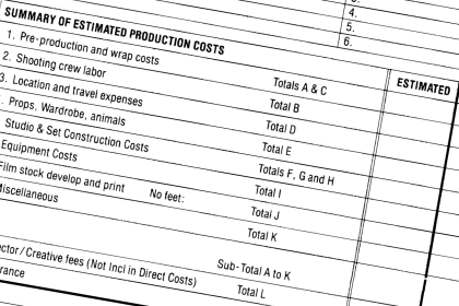 The AICP bid form