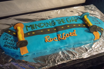 Celebratory cake (photo: Andrea Raby)
