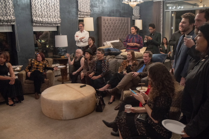 The Oscars at Kartemquin (photo: Andrea Raby)