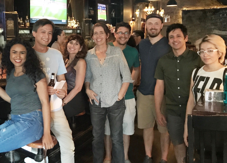 A sampling of the Wednesday night crew