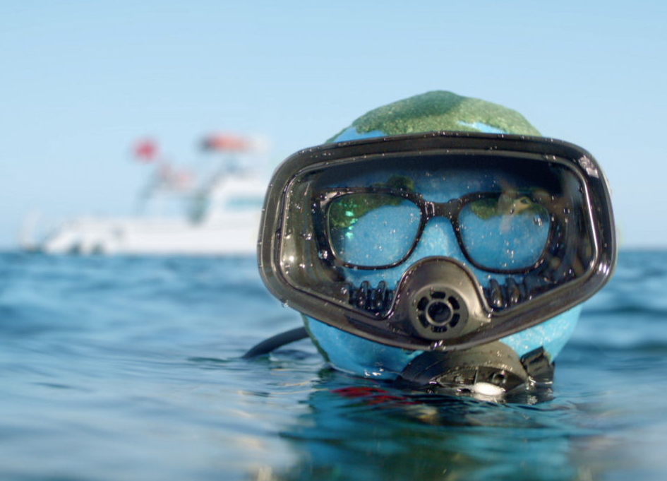 Mr. World stars in "Scuba"