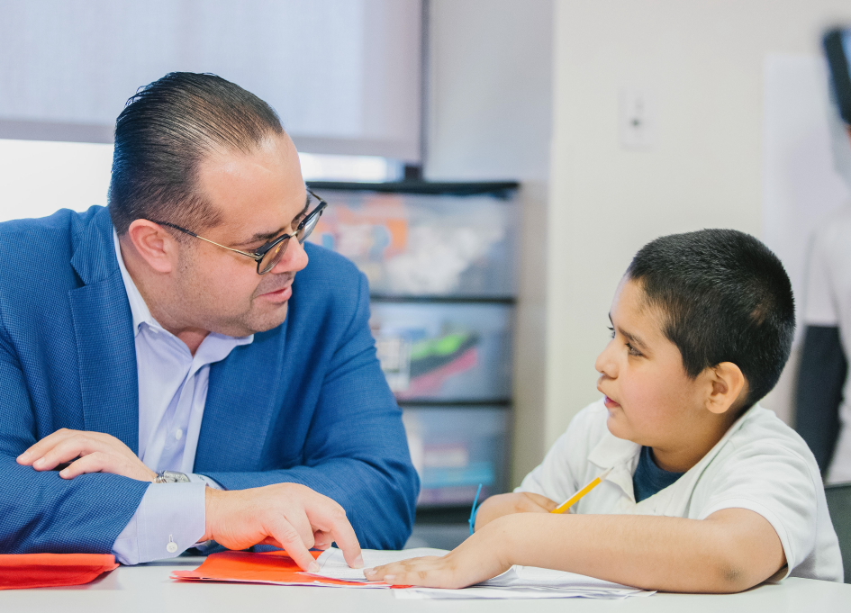 Alex Pissios and Plamundon student
