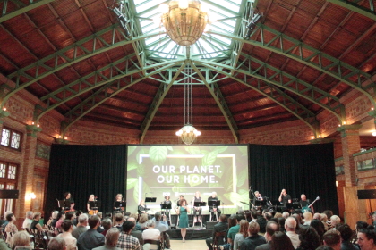 "Here" at Café Brauer