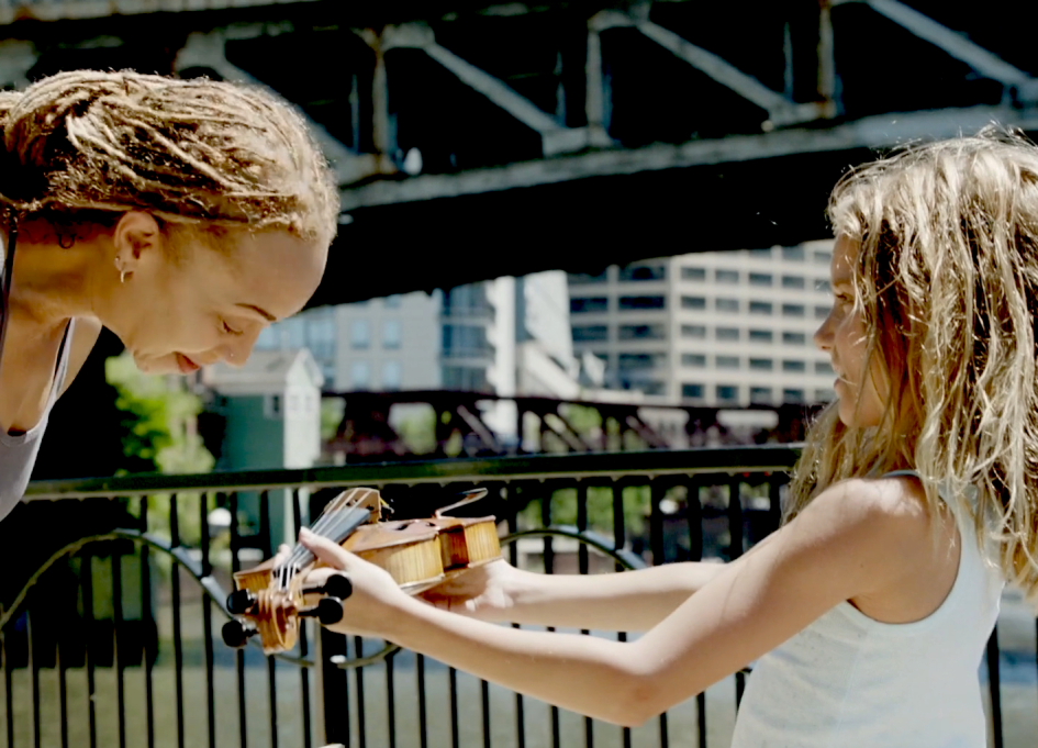 Anne Harris and Reese Harley in 'The Musician'