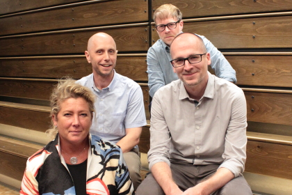 Alix Palmer, Peter Wiese, Brian Quarles, and Dan Lobring