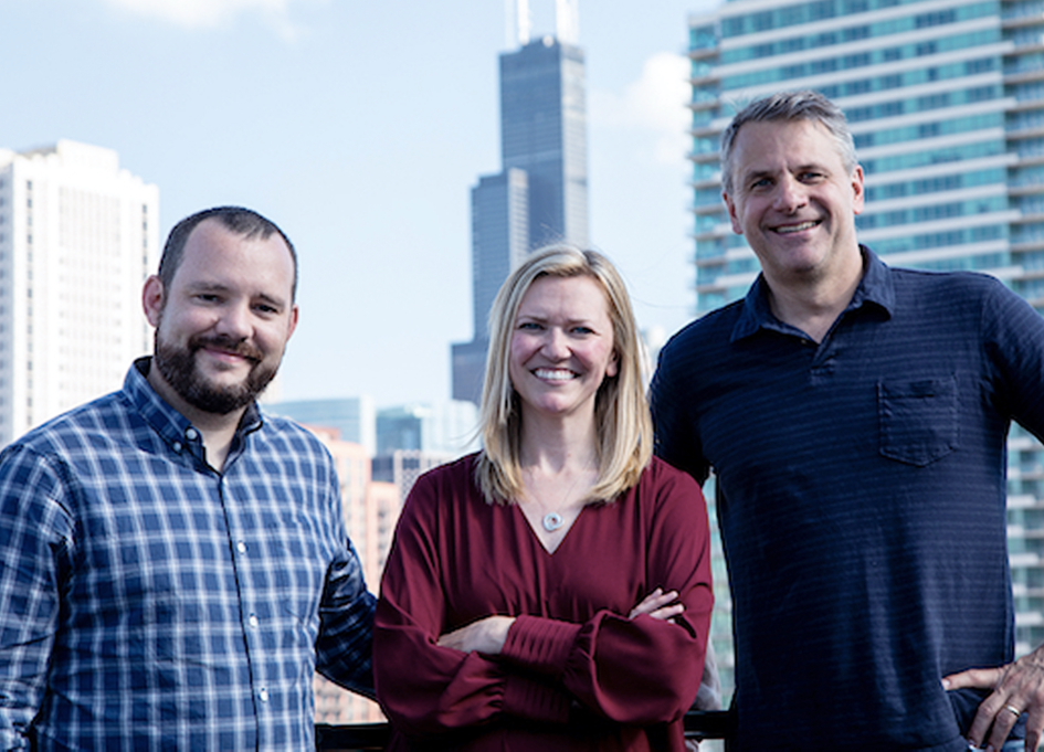SRW co-founders Brian Rolling, Kate Weidner & Charlie Stone