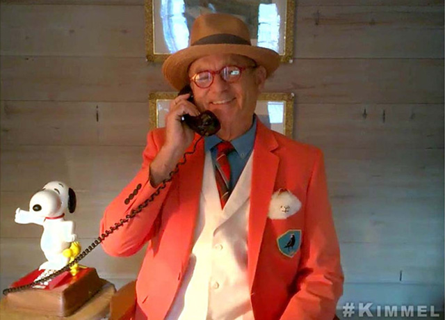 Bill Murray on Kimmel is simply entertainment at its best