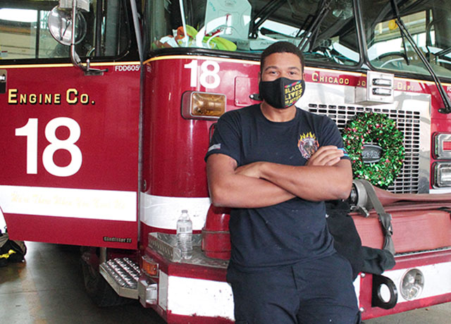 A “Chicago Fire” Christmas at the real life Firehouse 51