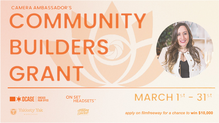 Camera Ambassador presents 2022 Community Builders Grant